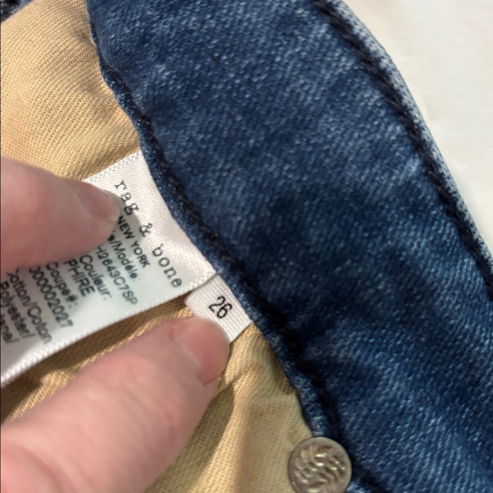 Rag & Bone Dark Blue jeans 26 - Picture 8 of 9